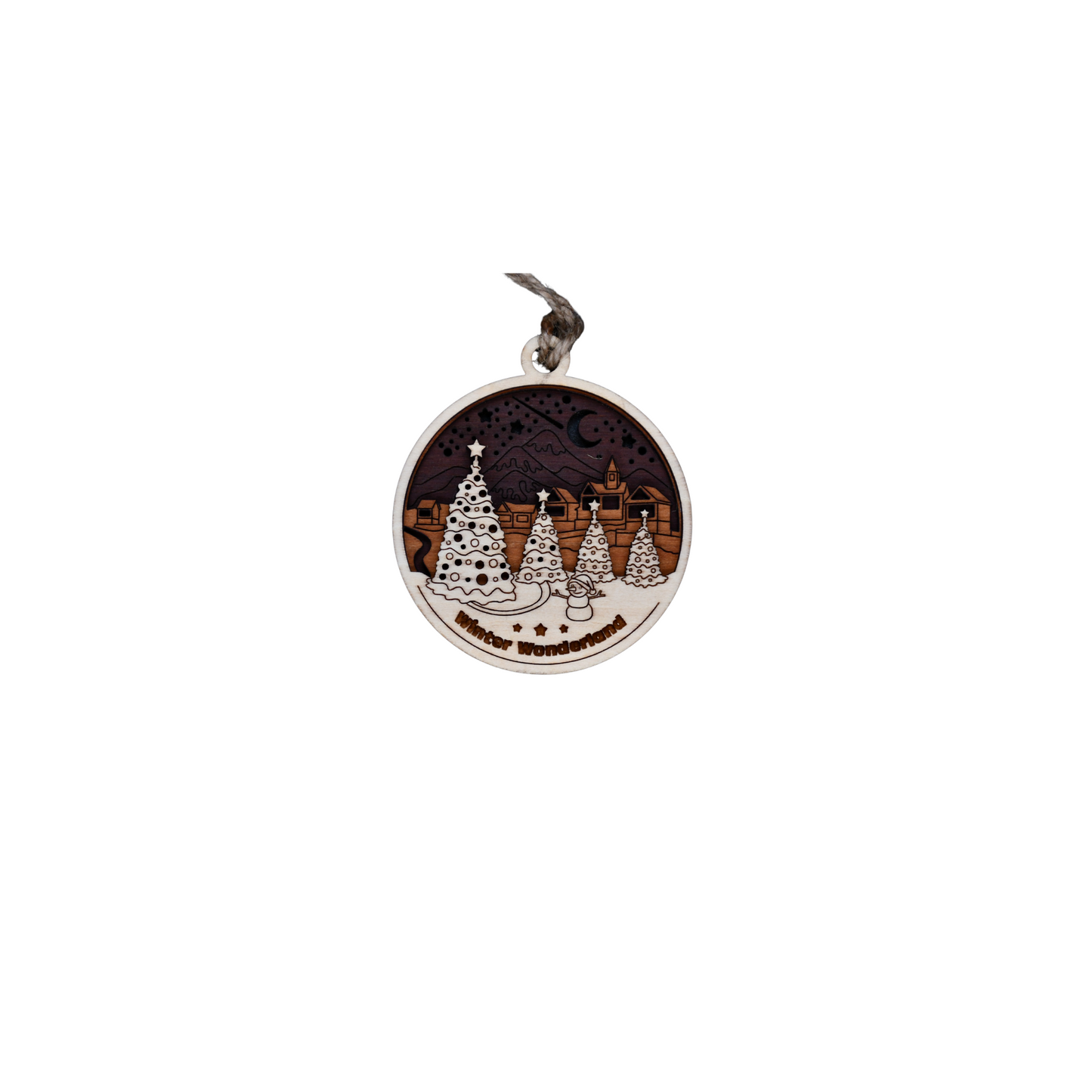 Christmas Ornament 3" Winter Wonderland