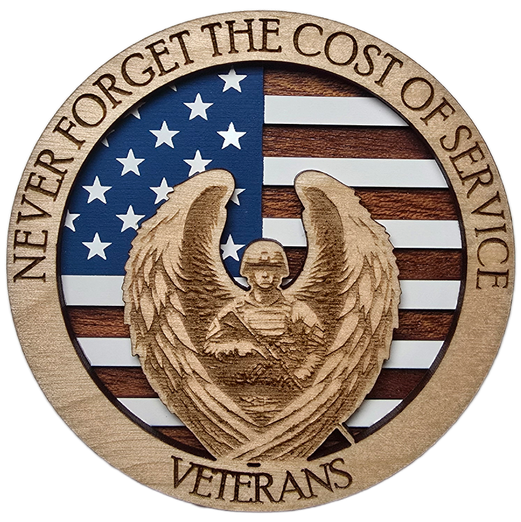 SOLDIER with WINGS - NEVER FORGET - VETERANS
