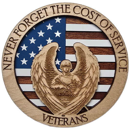 SOLDIER with WINGS - NEVER FORGET - VETERANS