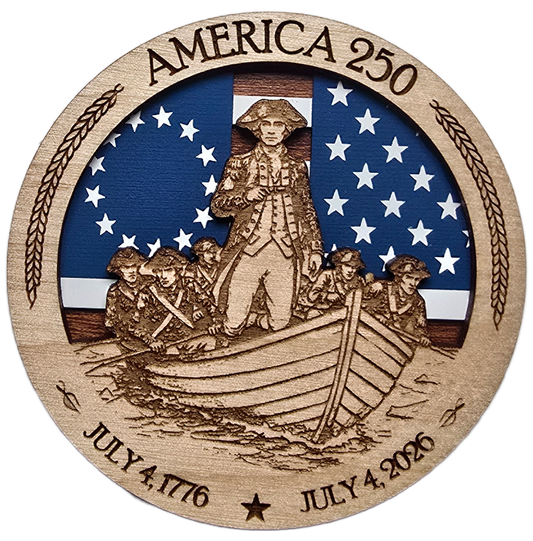 America250 - Washington on the Delaware