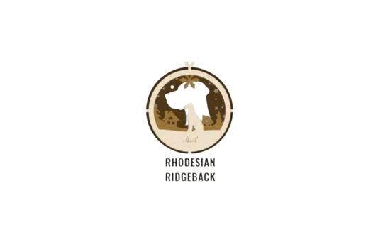 3 Layer Dog Ornament - Rhodesian Ridgeback - Laser Engraved Wood | Made in America