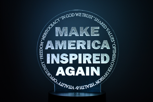 Make America Inspired Again LED Sign
