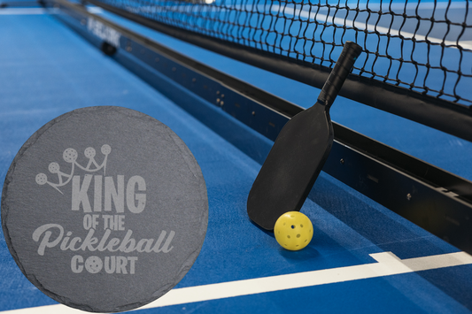 Pickleball - King of the Pickleball Court - Slate
