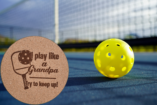 Pickleball - I Play like a Grandpa - Cork