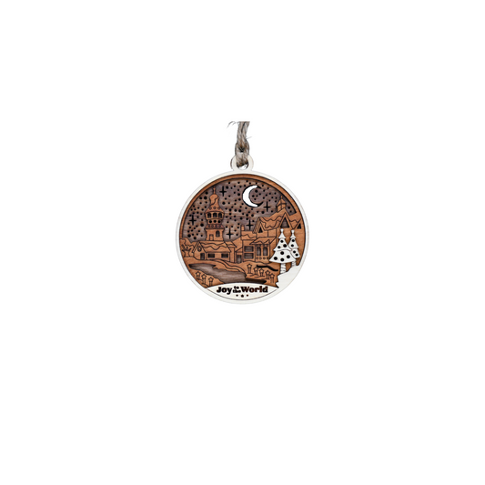 Christmas Ornament 3" Joy to the World