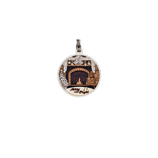 Christmas Ornament 3" Merry and Bright