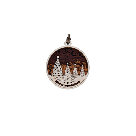 Christmas Ornament 3.5" Winter Wonderland