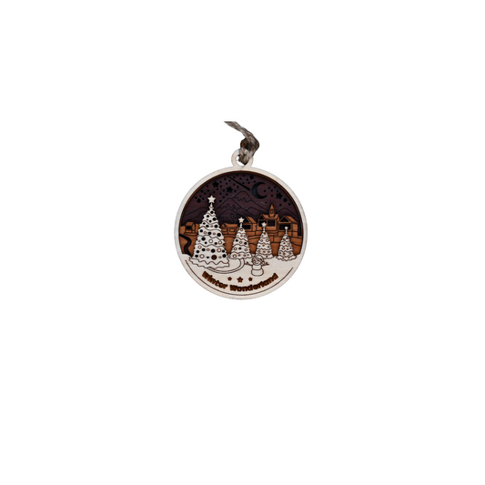 Christmas Ornament 3" Winter Wonderland